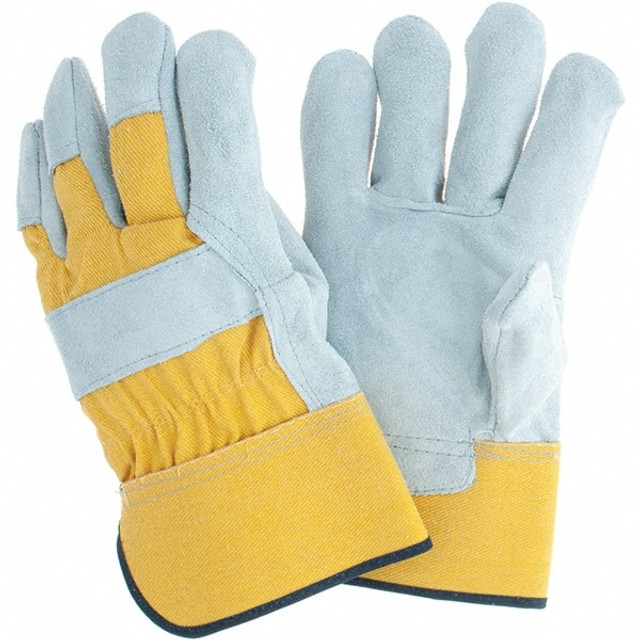 PIP 500Y/XL Work Gloves: Size X-Large, Cotton Lined, Cowhide Leather, General Purpose