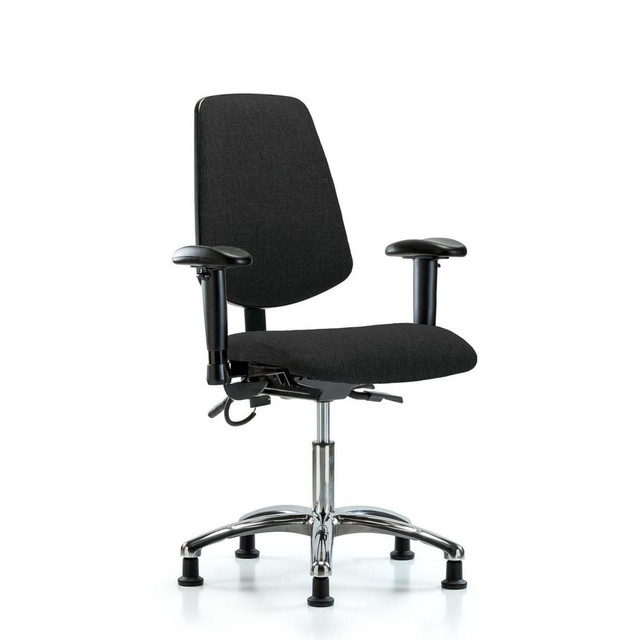 Blue Ridge Ergonomics MSC40473 Task Chair: Conductive Cloth, Black