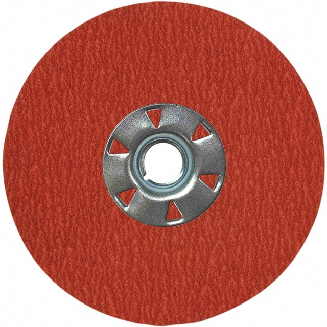 VSM 149710 Fiber Disc: 7" Disc Dia, 7/8" Hole, 60 Grit, Ceramic