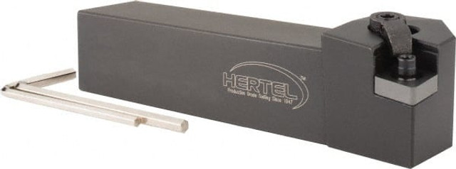 Hertel 1000106 LH MCLN Negative Rake Indexable Turning Toolholder