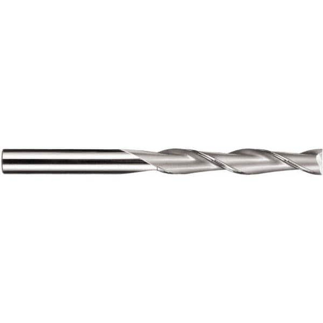 SGS 49427 Square End Mill:  0.1181" Dia, 0.9843" LOC, 0.1181" Shank Dia, 2 Flutes, Solid Carbide