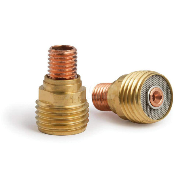 Lincoln Electric KP4753-116 TIG Torch Collets & Collet Bodies; Product Type: Collet Body ; Hole Diameter: 0.0630 ; Material: Copper Alloy ; For Use With: 9/20 TIG Torches using 1/16" Tungsten Electrodes; 9/20 TIG Torches using 1/16" Tungsten Electrod