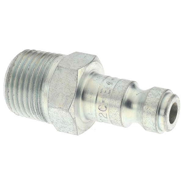 Parker KP150052 Pneumatic Hose Coupling: 3/8-18" Thread, 1/4" Body Dia, Tru-Flate Automotive Interchange