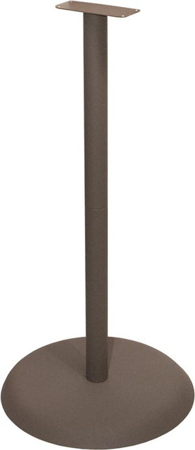 MarketLab, Inc.  KS201-0029 Floor Stand, Holds a Variety of Respiratory Hygiene Stations (Sold Separately - No Tools Required to Assemble) Self-Righting Base (Up to 40 Degrees Past Center without Dispenser), Bay Gray Powder Coated Steel (Mounting Pla