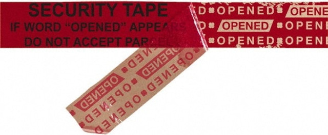 Tape Logic T90460RD Security Tape: 3" x 180', Red