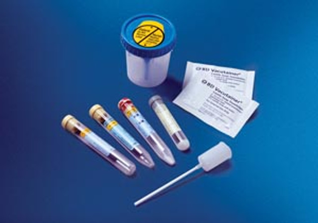 BD  364943 Urine Transfer Straw Kit: 8mL Draw, 16 x 100mm UA Preservative Plus Plastic Conical Bottom Tube, & Urine Transfer Straw, 50/bx, 4 bx/cs (Temp Sensitive; Non-Returnable) (Continental US Only) (Item on Manufacturer Backorder - Inventory Limi