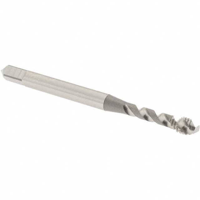 OSG 2963400 Spiral Flute Tap: M4x0.70 Metric Coarse, 2 Flutes, Modified Bottoming, 6H Class of Fit, Vanadium High Speed Steel, Bright/Uncoated