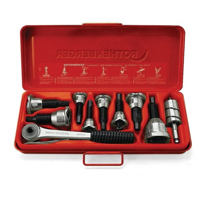 Rothenberger 22124 Tee Extractor Set: 7-1/2" OAL
