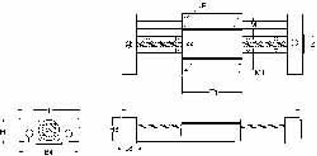 Thomson Industries 2DB16-24953 Ball Screw Linear Motion Slide Assembly