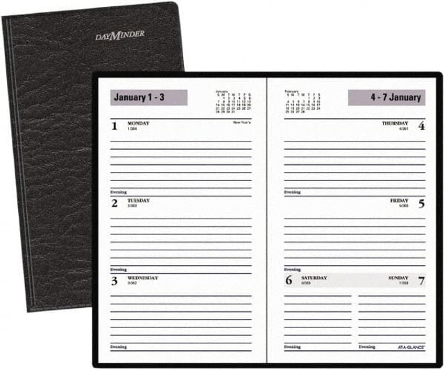 DayMinder AAGSK4800 Weekly Planner: 52 Sheets, Planner Ruled