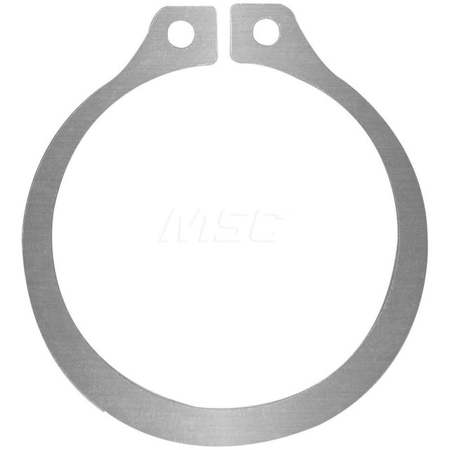 Rotor Clip SH-175SS MPS External Snap Retaining Ring: 1.65" Groove Dia, 1-3/4" Shaft Dia, 15-7 Grade 632 Stainless Steel