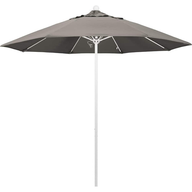 California Umbrella 194061627198 Patio Umbrellas; Fabric Color: Taupe ; Base Included: No ; Fade Resistant: Yes ; Diameter (Feet): 9 ; Canopy Fabric: Pacifica