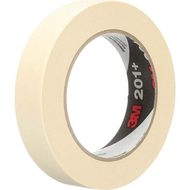 3M 7100031484 Masking Tape: 144 mm Wide, 55 m Long, 4.4 mil Thick, Tan