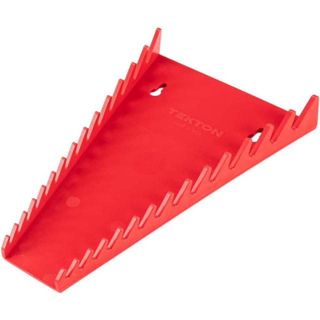 Tekton OWP12214 Wrench Accessories; Type: Wrench Rack ; Overall Length (Inch): 6-3/4 ; Includes: Wrench Rack ; Color: Red ; Tether Style: Not Tether Capable ; Tool Type: Wrench Rack