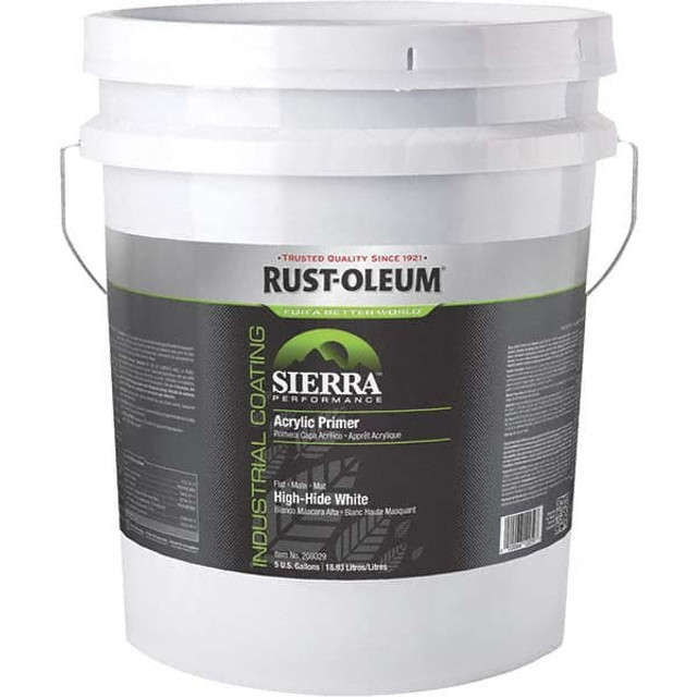 Rust-Oleum 208029 5 Gal White Water-Based Acrylic Enamel Primer