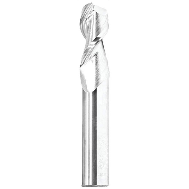 GWS 313523 Corner Radius End Mill: 1" Dia, 2" LOC, 0.06" Radius, 2 Flutes, Solid Carbide