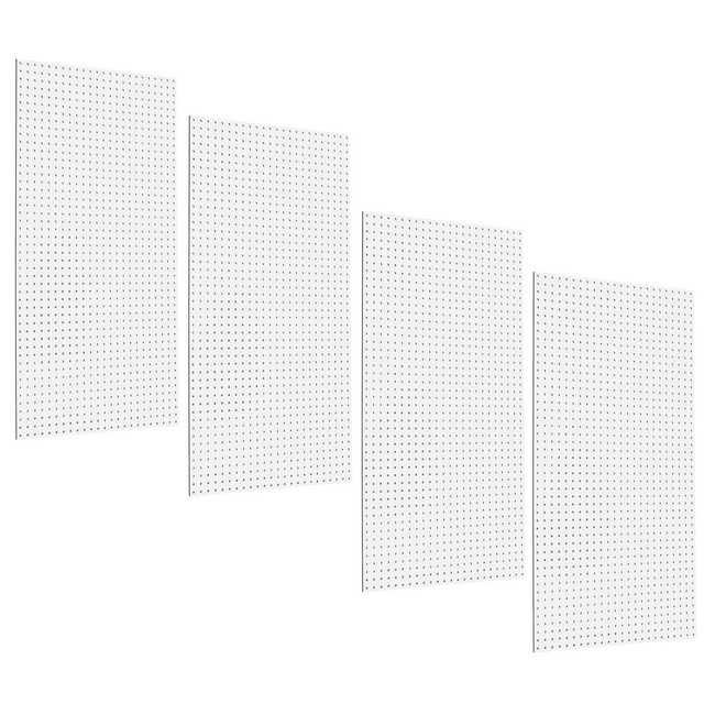 Triton Products TPB-4W Pegboard Storage Board: Round Holes, 24" High, 48" Wide, 0.2500" Deep