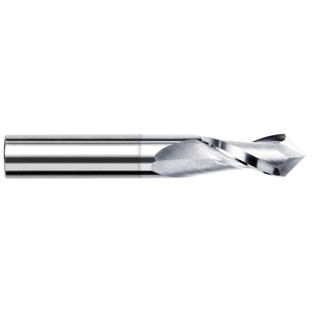 Harvey Tool 12908-C8 Drill Mill: 1/8" Dia, 1/2" LOC, 2 Flutes, 120 ° Point, Solid Carbide