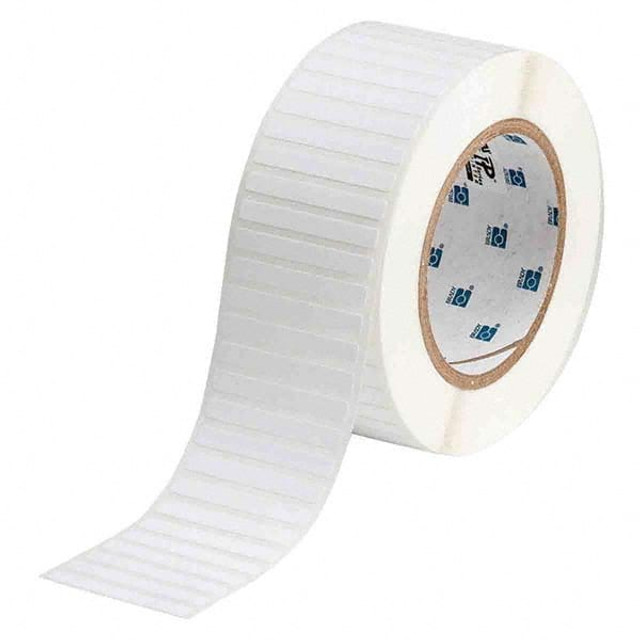 Brady 62377 Label Maker Label: White, Nylon, 3,000 per Roll