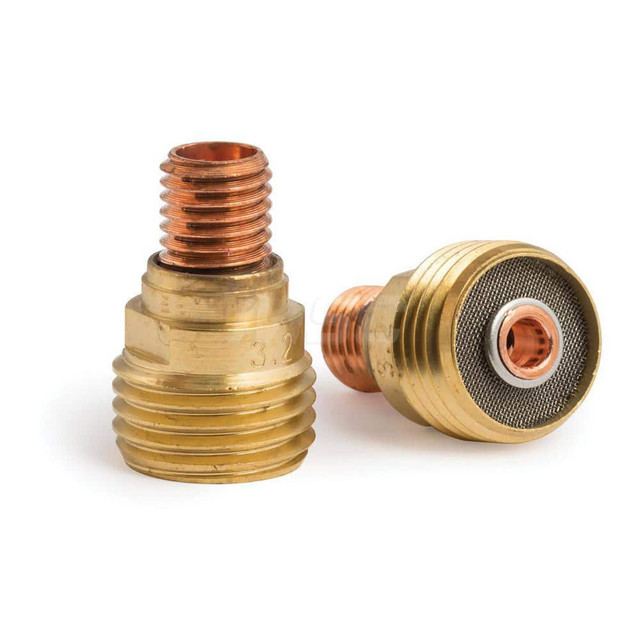 Lincoln Electric KP4753-18 TIG Torch Collets & Collet Bodies; Product Type: Collet Body ; Hole Diameter: 0.1250 ; Material: Copper Alloy ; For Use With: 9/20 TIG Torches using 1/8" Tungsten Electrodes; 9/20 TIG Torches using 1/8" Tungsten Electrodes