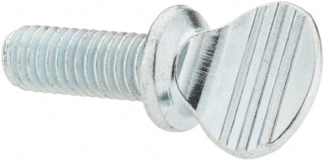 Value Collection TSFI-100050S0-1 2 Steel Thumb Screw: #10-32, Oval Head