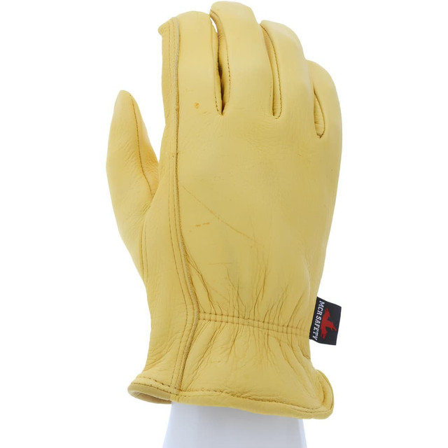 MCR Safety 3501XL Gloves: Size XL, Deerskin