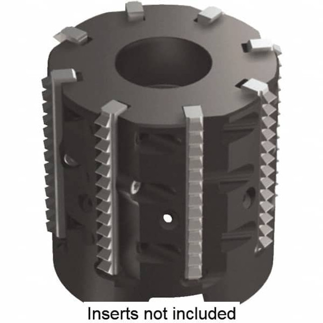 Kennametal 5593190 Indexable Thread Mill: 45 mm Cut Dia, 48 mm Max Hole Depth, Steel