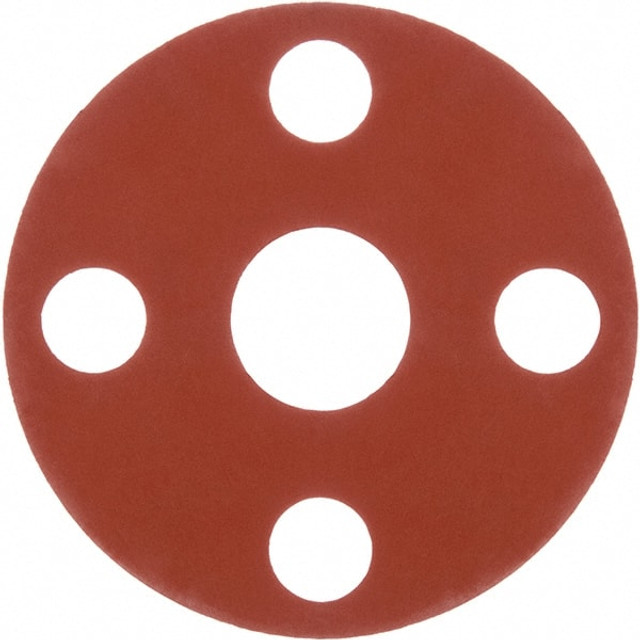 USA Industrials BULK-FG-1522 Flange Gasket: For 5" Pipe, 5-9/16" ID, 10" OD, 1/16" Thick, Silicone Rubber