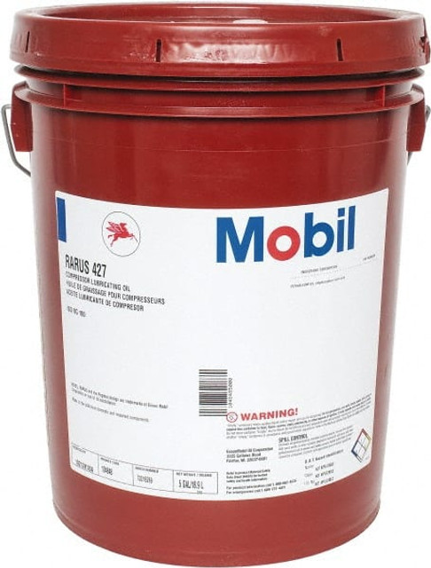 Mobil 104848 5 Gal Pail, ISO 100, SAE 30, Air Compressor Oil