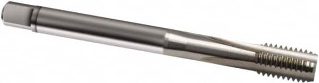 Guhring 9008300200070 Straight Flute Tap: M20x1.50 Metric Fine, 4 Flutes, Modified Bottoming, 6H Class of Fit, Cobalt, Bright/Uncoated