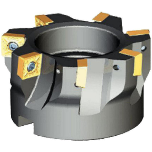 Kennametal 1981677 50mm Cut Diam, 22mm Arbor Hole Diam, 6.57mm Max Depth, Indexable Square-Shoulder Face Mill