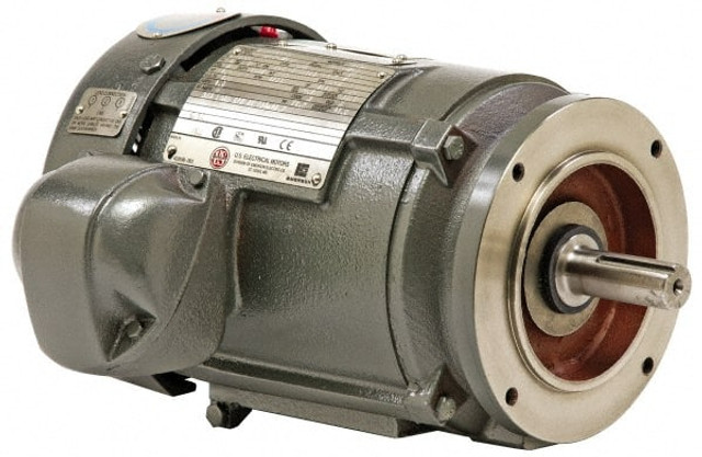 US Motors 8P3P1CKR* Three Phase Premium Efficient AC Motor: TEFC Enclosure