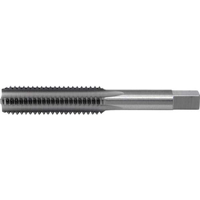 Cle-Line C00740 Straight Flute Tap: 1/4-28 UNF, 4 Flutes, Bottoming, 2B/3B Class of Fit, High Speed Steel, Bright/Uncoated