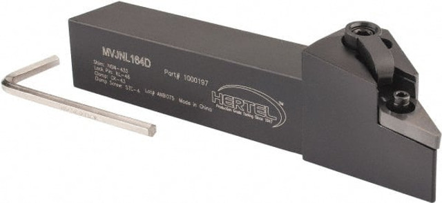 Hertel 1000197 LH MVJN Negative Rake Indexable Turning Toolholder