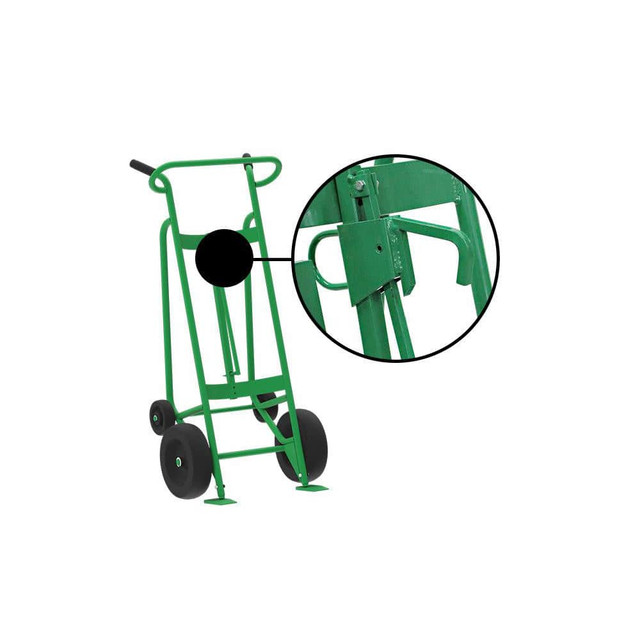 Valley Craft F82375A0L Drum & Tank Handling Equipment; Load Capacity (Lb. - 3 Decimals): 1000.000 ; Equipment Type: Drum Hand Truck ; Overall Width: 26 ; Overall Height: 59in ; Overall Depth: 21in