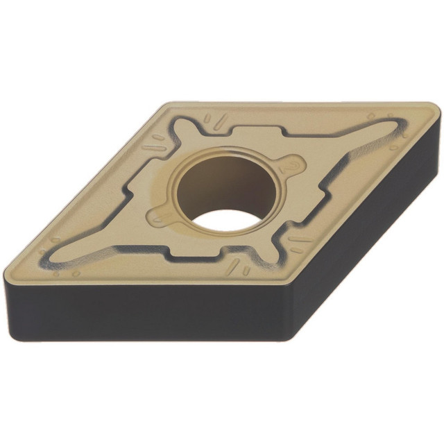 Mitsubishi 622951 Turning Inserts; Insert Style: DNMG ; Insert Size Code: 4 ; Insert Shape: Rhombic 550 ; Included Angle: 55.00 ; Inscribed Circle (Decimal Inch): 0.5000 ; Corner Radius (Decimal Inch): 0.0312