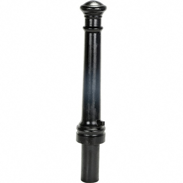 Vestil BOL-CI-40-8 Bollard: Black, Iron