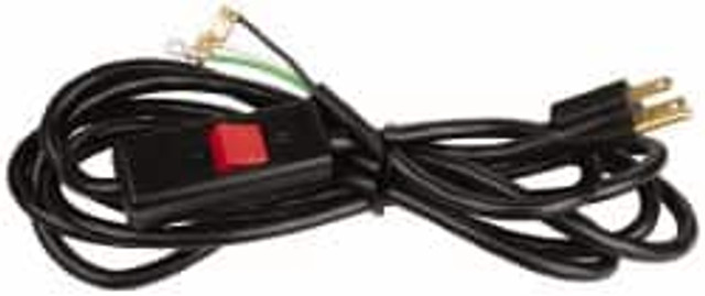 Gast AA896 Air Compressor Power Cord Assembly: 10' QAL, Use with Gast Vacuum Pump