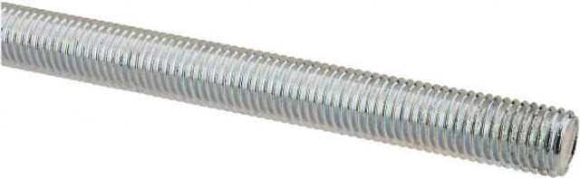 MSC 2343 Threaded Rod: 5/16-24, 3' Long, Low Carbon Steel