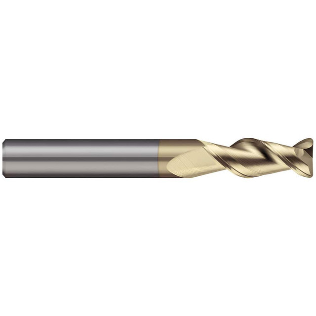 Micro 100 ARC-500-3-030S Corner Radius End Mill: 1/2" Dia, 1" LOC, 0.03" Radius, 3 Flutes, Solid Carbide