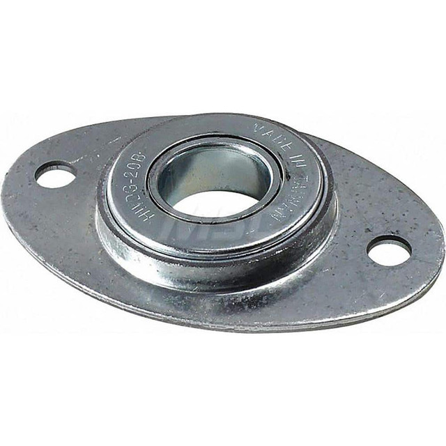 American Garage Door Supply FCU33810 Garage Door Hardware; Hardware Type: Garage Door Football Bearing ; For Use With: Commercial Doors ; Material: Steel ; Hardware Diameter: 1.25 ; Finish: Zinc-Plated