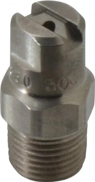 Bete Fog Nozzle 1/8NF0830@5 Stainless Steel Standard Fan Nozzle: 1/8" Pipe, 30 &deg; Spray Angle