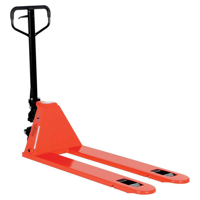 Vestil PM4-2048-LP Manual Pallet Truck: 4,000 lb Capacity, 20-1/2" OAW, 48 x 6-1/2" Forks, 1.88 to 6" Lifting Height