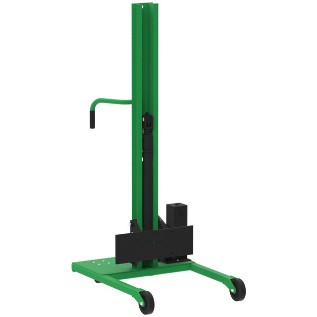 Valley Craft F88568B4 Manually Operated Lifts; Lift Type: Steel Stacker Lift ; Load Capacity: 800 ; Load Capacity (Lb. - 3 Decimals): 800.000 ; Invertible Forks: No ; Maximum Working Height: 80 in ; Minimum Working Height: 12 in (Feet)