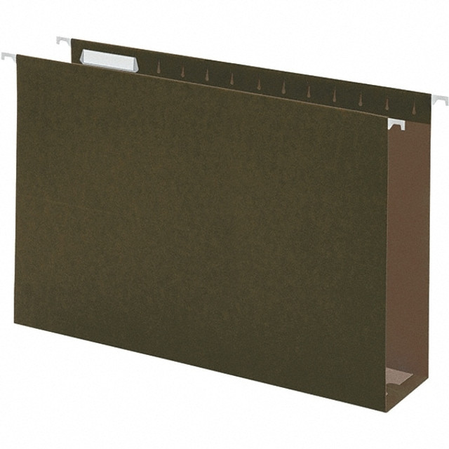 UNIVERSAL UNV14153 Hanging File Folder: Legal, Standard Green, 25/Pack