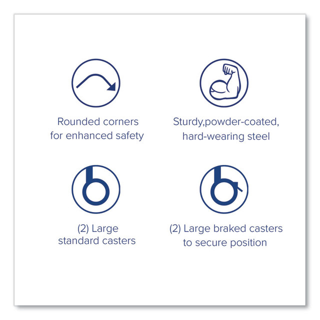 GRATNELLS USA, LLC SSET034409 Callero Plus Treble Column Trolley Set 03, Metal, 1 Shelf, 24 F1 Shallow Bins, 40.6" x 17.3" x 41.5", Silver/Flame Red