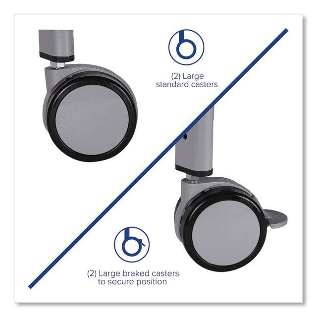 GRATNELLS USA, LLC SSET074410 Callero Plus Treble Column Trolley Set 13, Metal, 1 Shelf, 12 F2 Deep Bins, 40.6" x 17.3" x 41.5", Silver/Grass Green