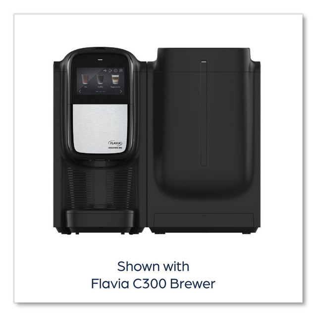 LAVAZZA FLAVIA® 18000587 Creation C300 Single-Serve Coffee Brewer Machine, Black