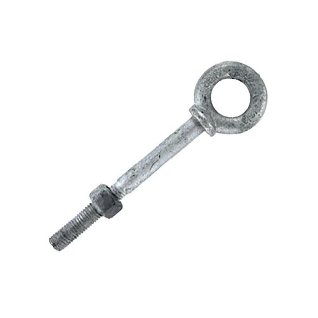 US Cargo Control GVSEB34X4-12 Fixed Lifting Eye Bolt: With Shoulder, 7,200 lb Capacity, 3/4 Thread, Steel