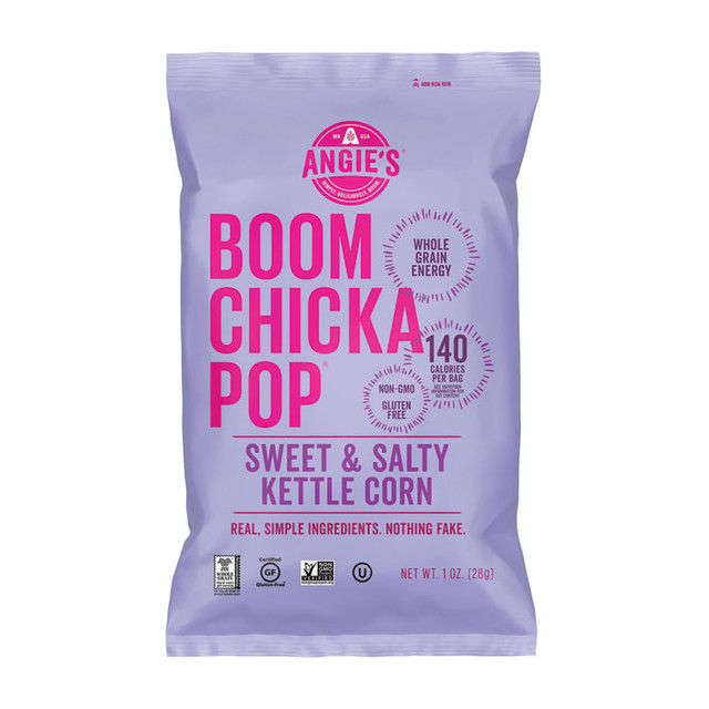 CONAGRA FOODS ANGIES® BOOMCHICKAPOP® SN01213 Popcorn, Sweet and Salty, 1 oz Bag, 24/Carton